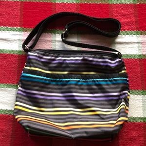 Lesportsac Colorful Striped Crossbody Bag